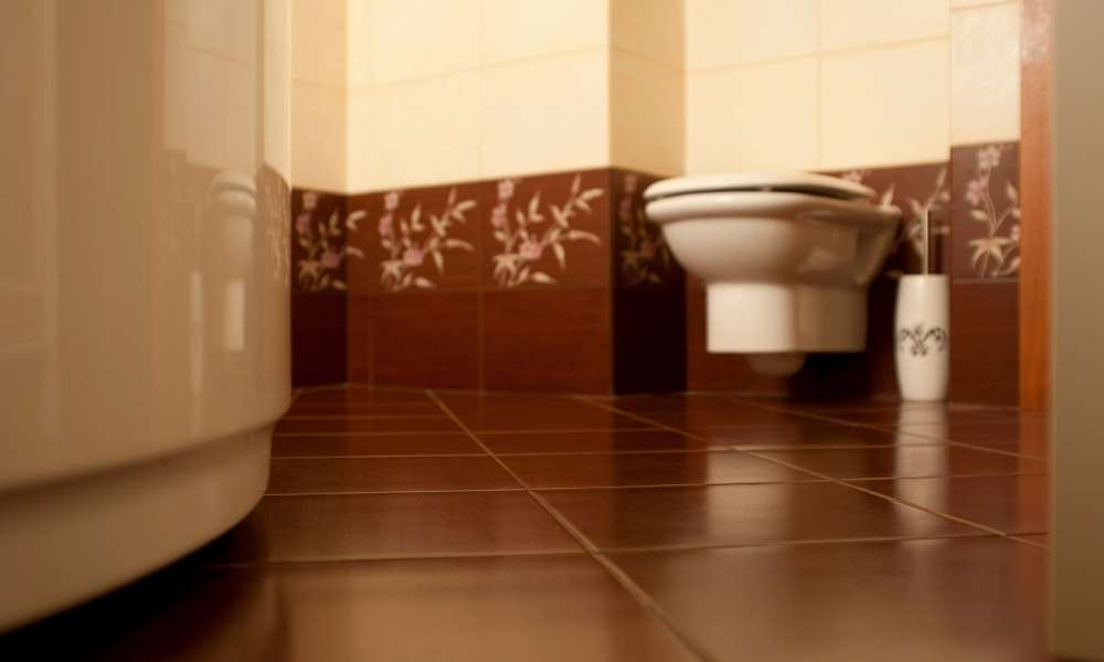 How to clean bathroom tile